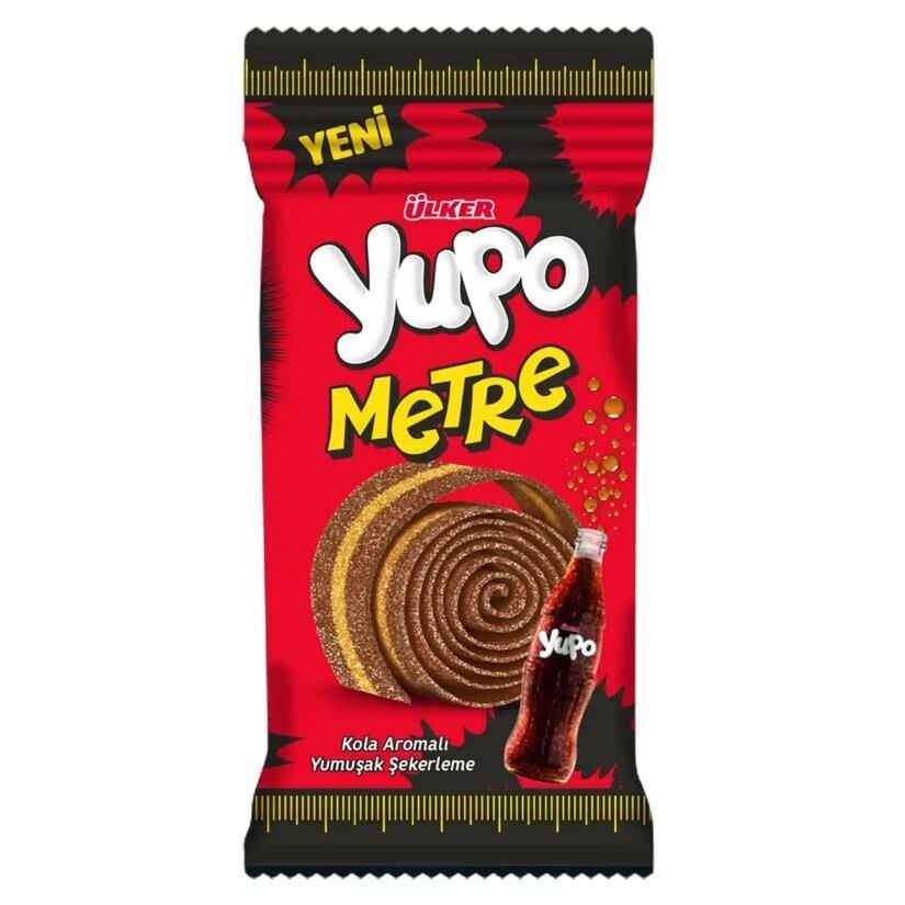 ÜLKER YUPO METRE KOLA YUMUŞAK ŞEKER 50 GR