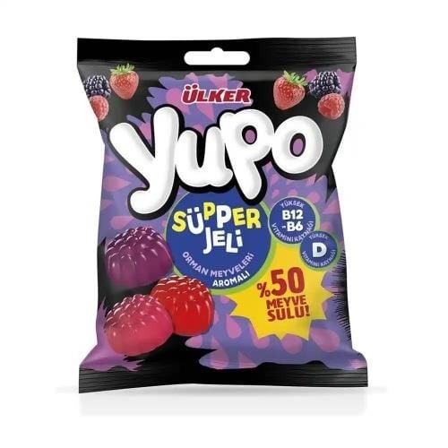 ÜLKER YUPO SÜPPER JELLY B12 VİT 64 GR
