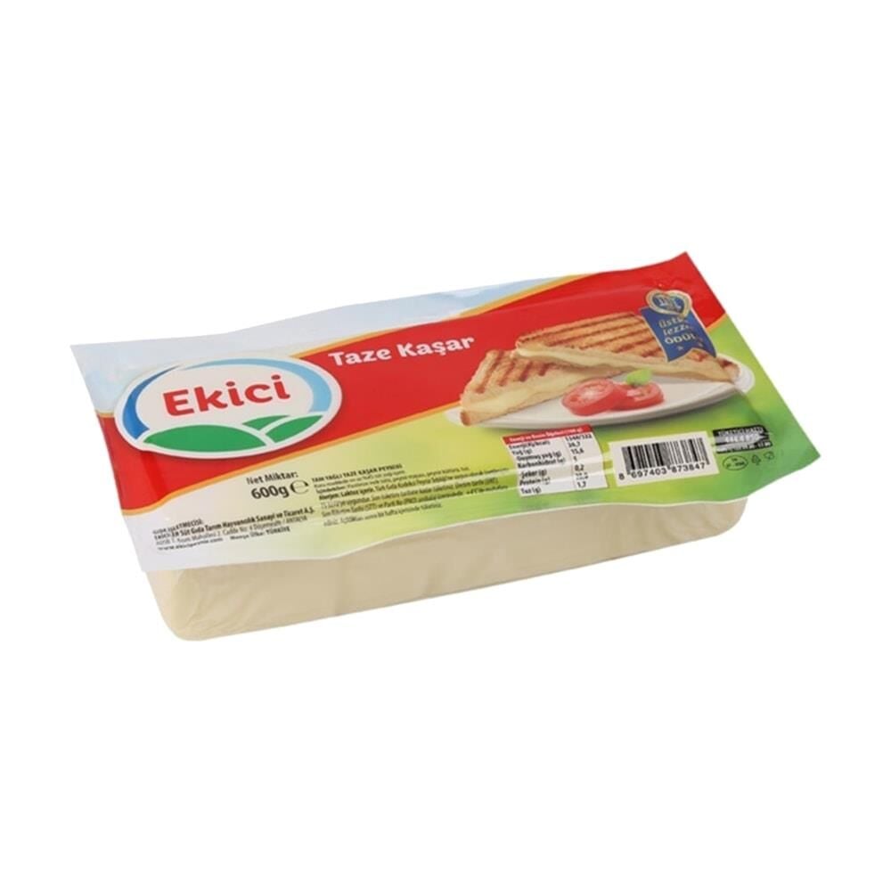EKİCİ TAZE KAŞAR PEYNİRİ 600 GR