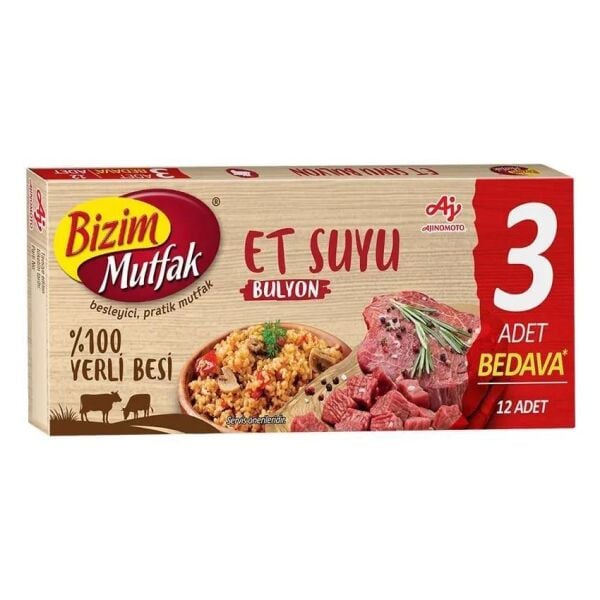 ÜLKER BM ET SUYU BULYON 12 ADET 120 GR