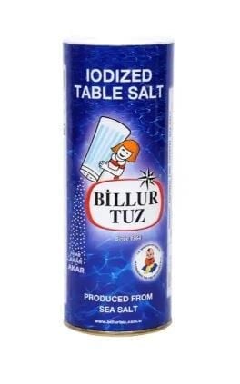 BİLLUR TUZ İYOTSUZ KARTTON 500 GR