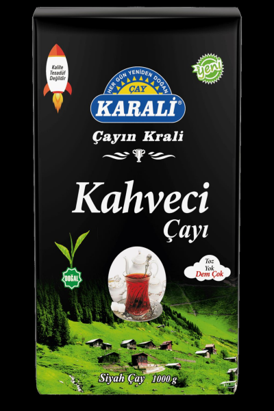 KARALİ KAHVECİ ÇAY 1000 GR