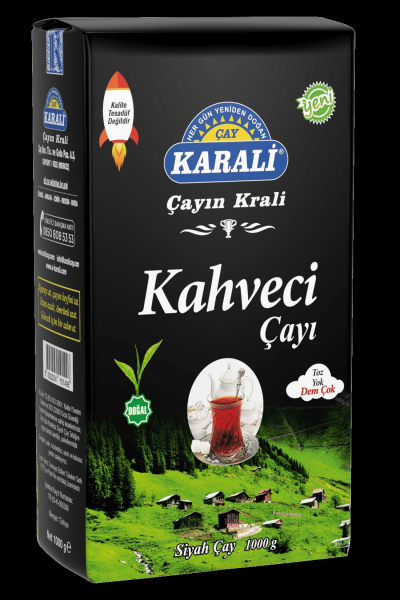 KARALİ KAHVECİ ÇAY 1000 GR