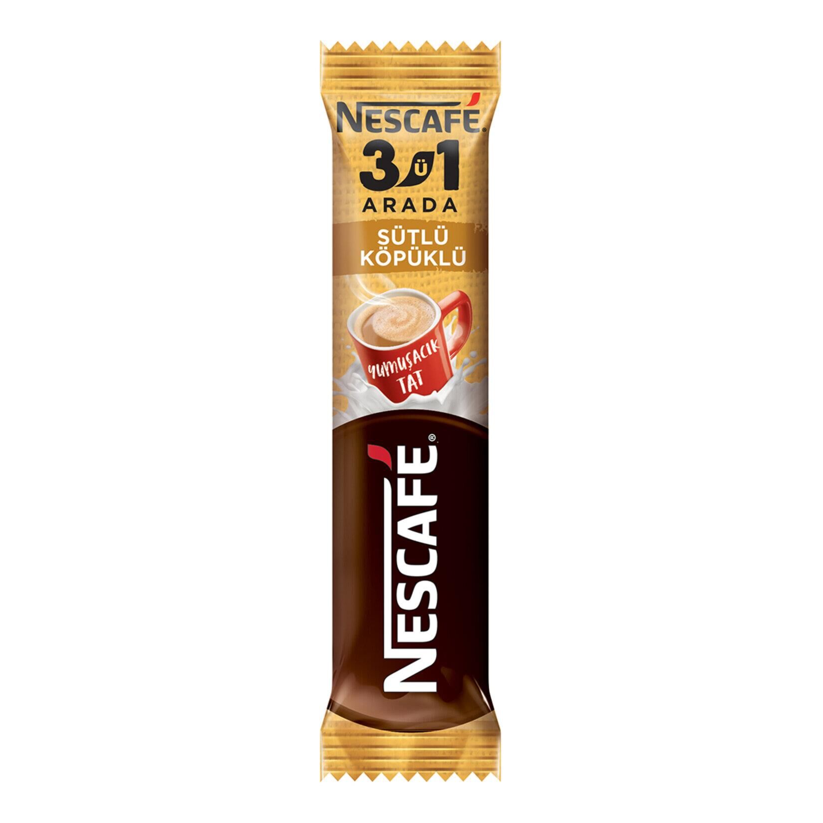 NESCAFE 3ü1 ARDA SÜTLÜ KÖPÜKLÜ 17.5 GR