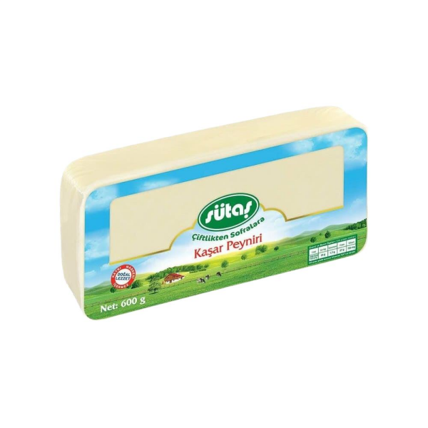 SÜTAŞ KAŞAR PEYNİRİ 600 GR
