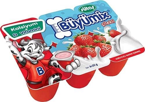 SÜTAŞ BÜYÜMİX ÇİLEKLİ 6'LI
