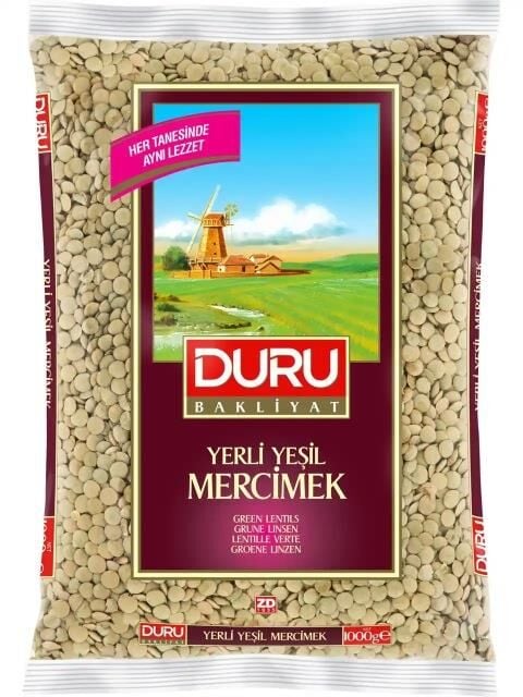 DURU YEŞİL MERCİMEK 1000GR