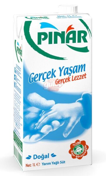 PINAR YARIM YAĞLI SÜT 1 LT