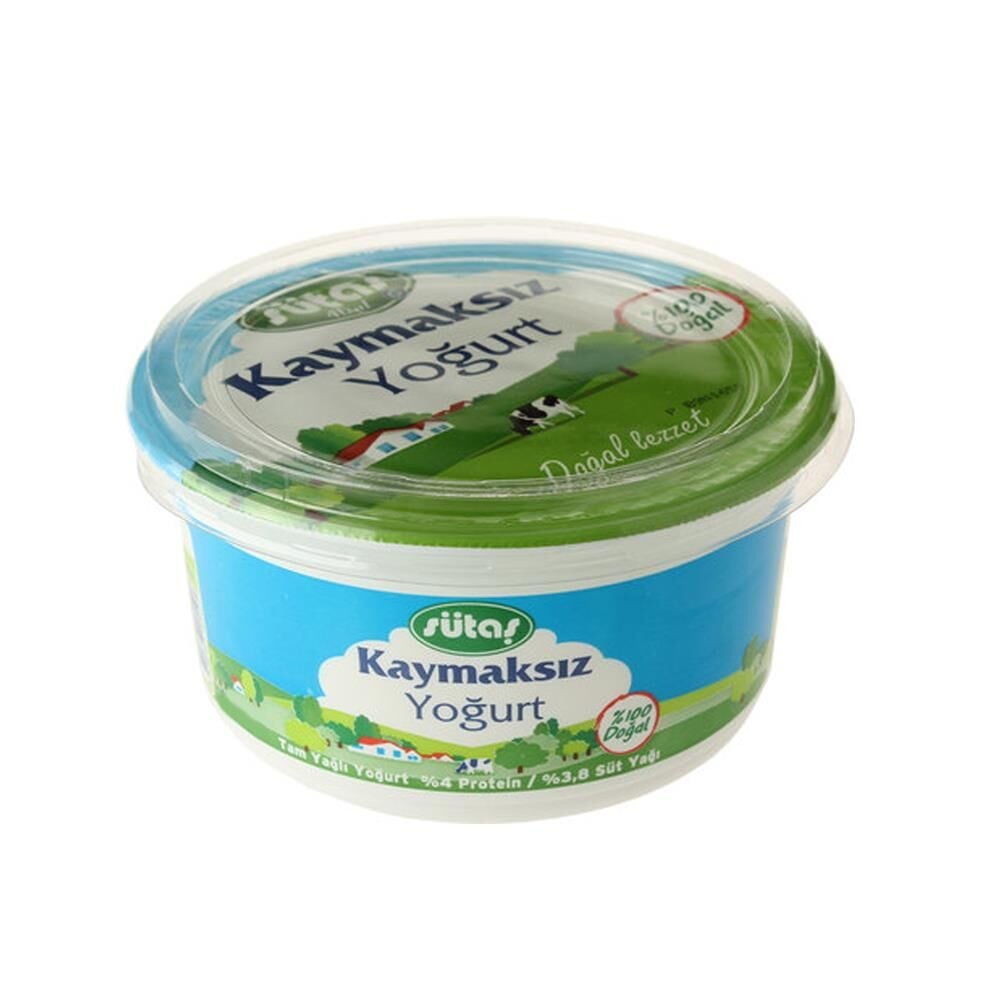 SÜTAŞ KAYMAKSIZ YOĞURT 500 GR