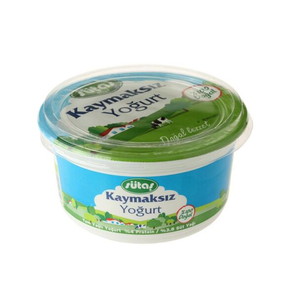SÜTAŞ KAYMAKSIZ YOĞURT 500 GR