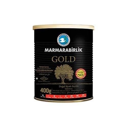 MARMARA BİRLİK GOLD SALAMURA ZEYTİN 400 GR