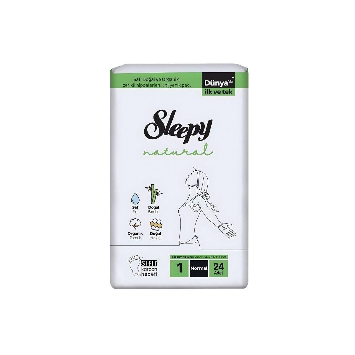 SLEEPY NATUREL NORMAL 1 NO 24 ADET