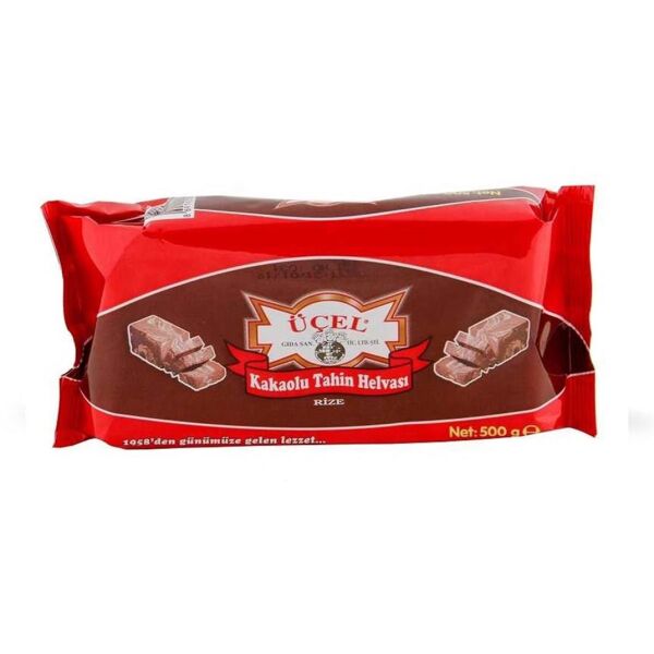 ÜÇEL KAKAOLU TAHİN HELVASI 500 GR