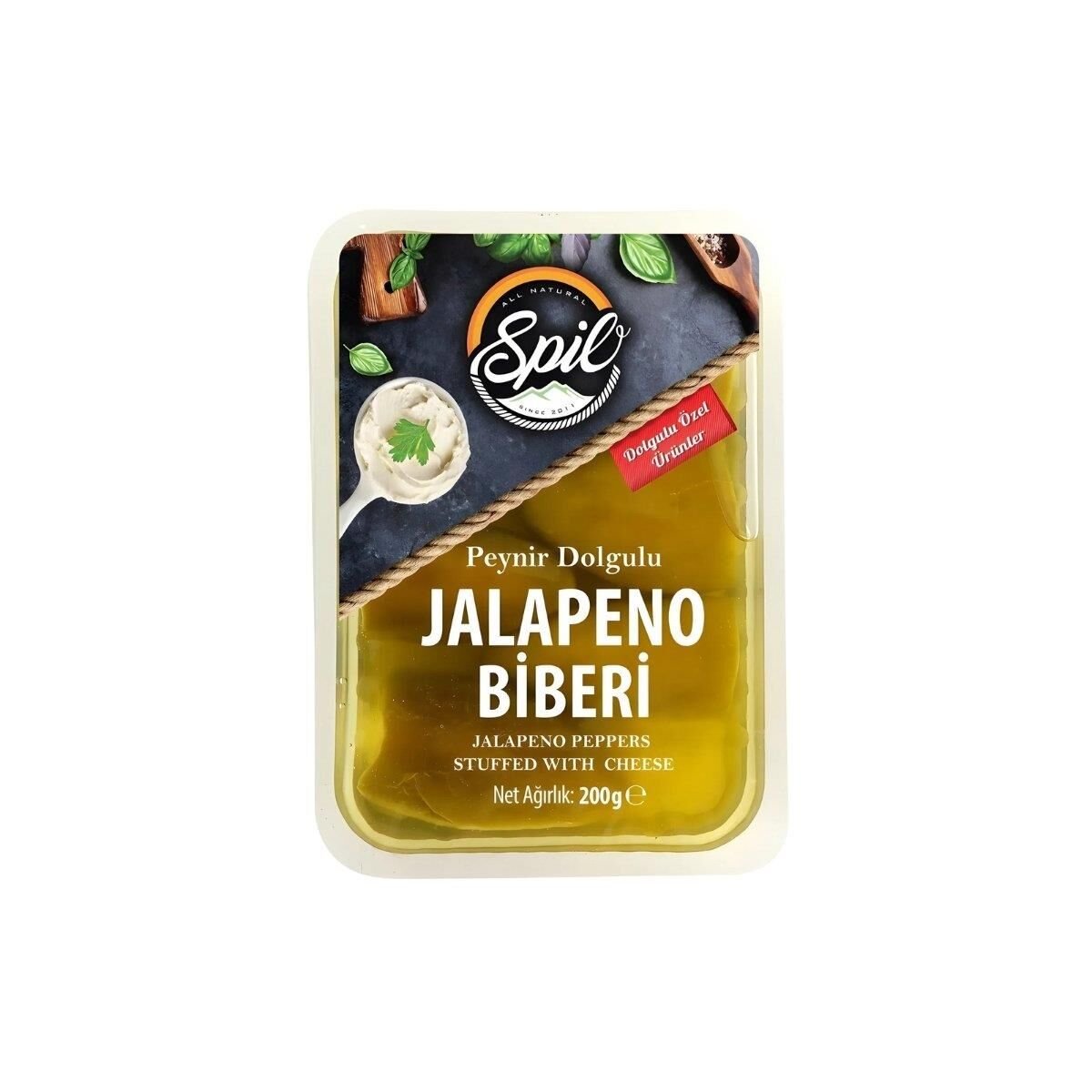 SPİL PEYNİR DOLGULU JALAPONE BİBER 200 GR
