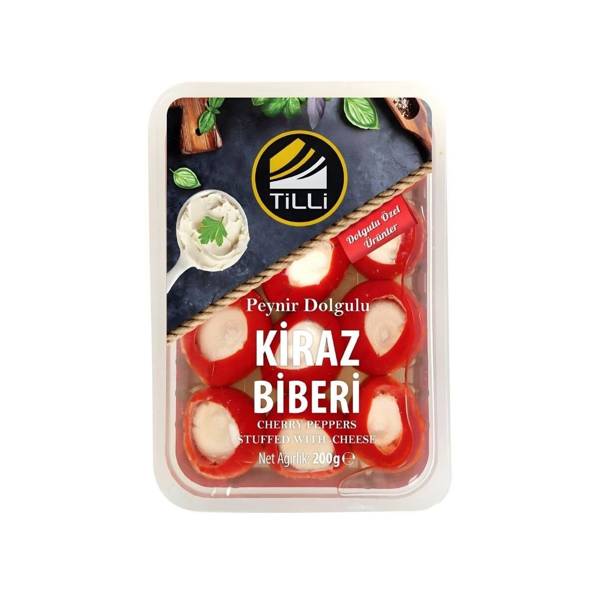 SPİL PEYNİR DOLGULU KİRAZ BİBER 200 GR