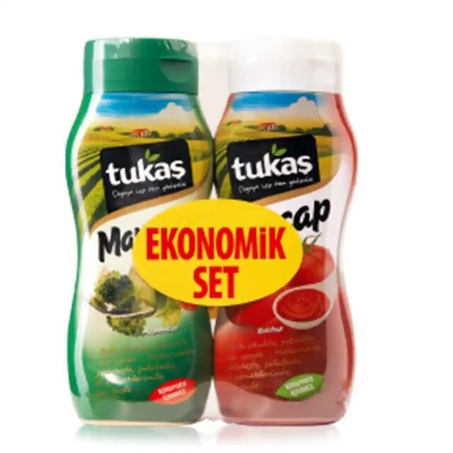 TUKAŞ KETÇAP 650 GR + MAYONEZ 550 GR