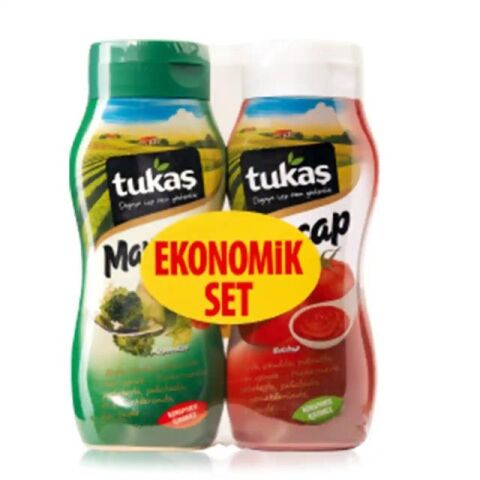 TUKAŞ KETÇAP 650 GR + MAYONEZ 550 GR