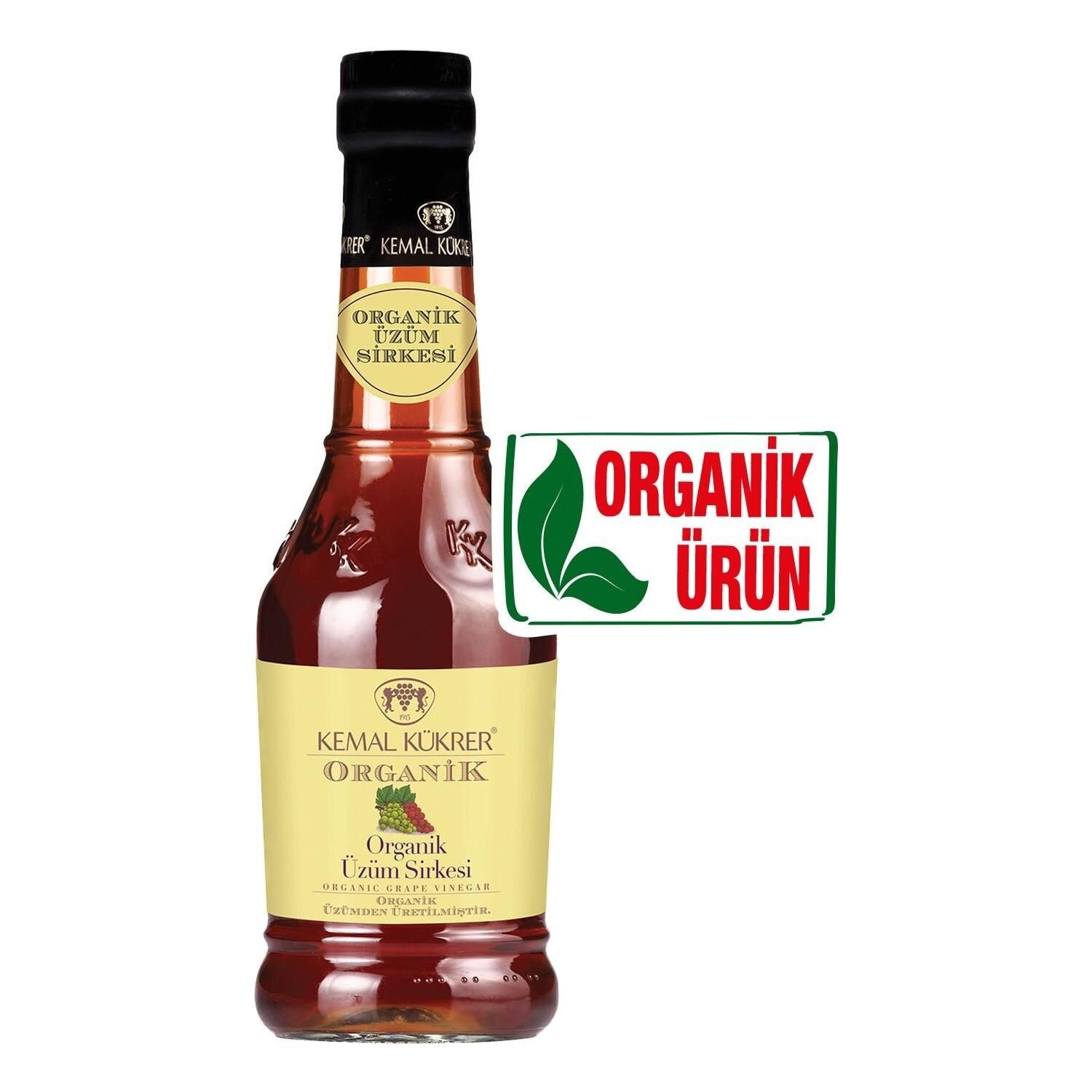 K.KÜKRER ORGANİK ÜZÜM SİRKESİ( CAM) 500 ML
