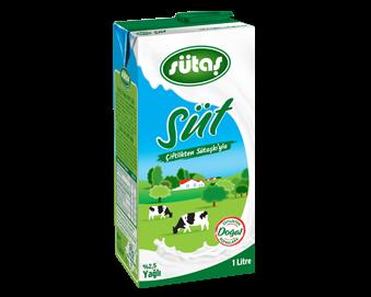 SÜTAŞ ŞÜT %2.5 YAĞLI 1 LT
