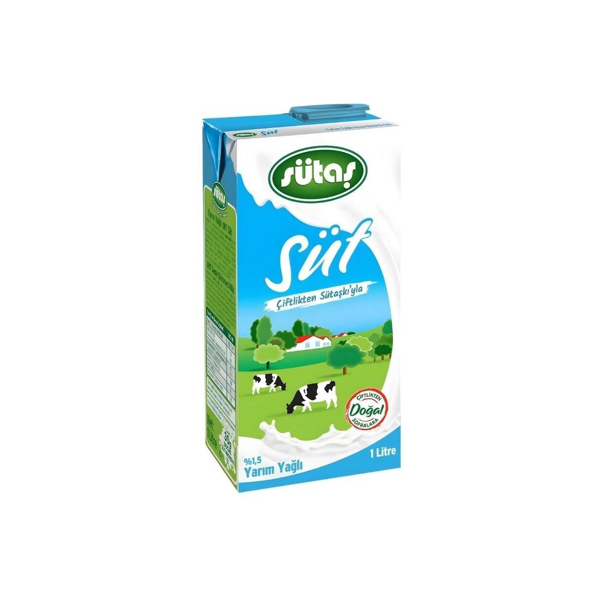 SÜTAŞ ŞÜT %2.5 YAĞLI 1 LT