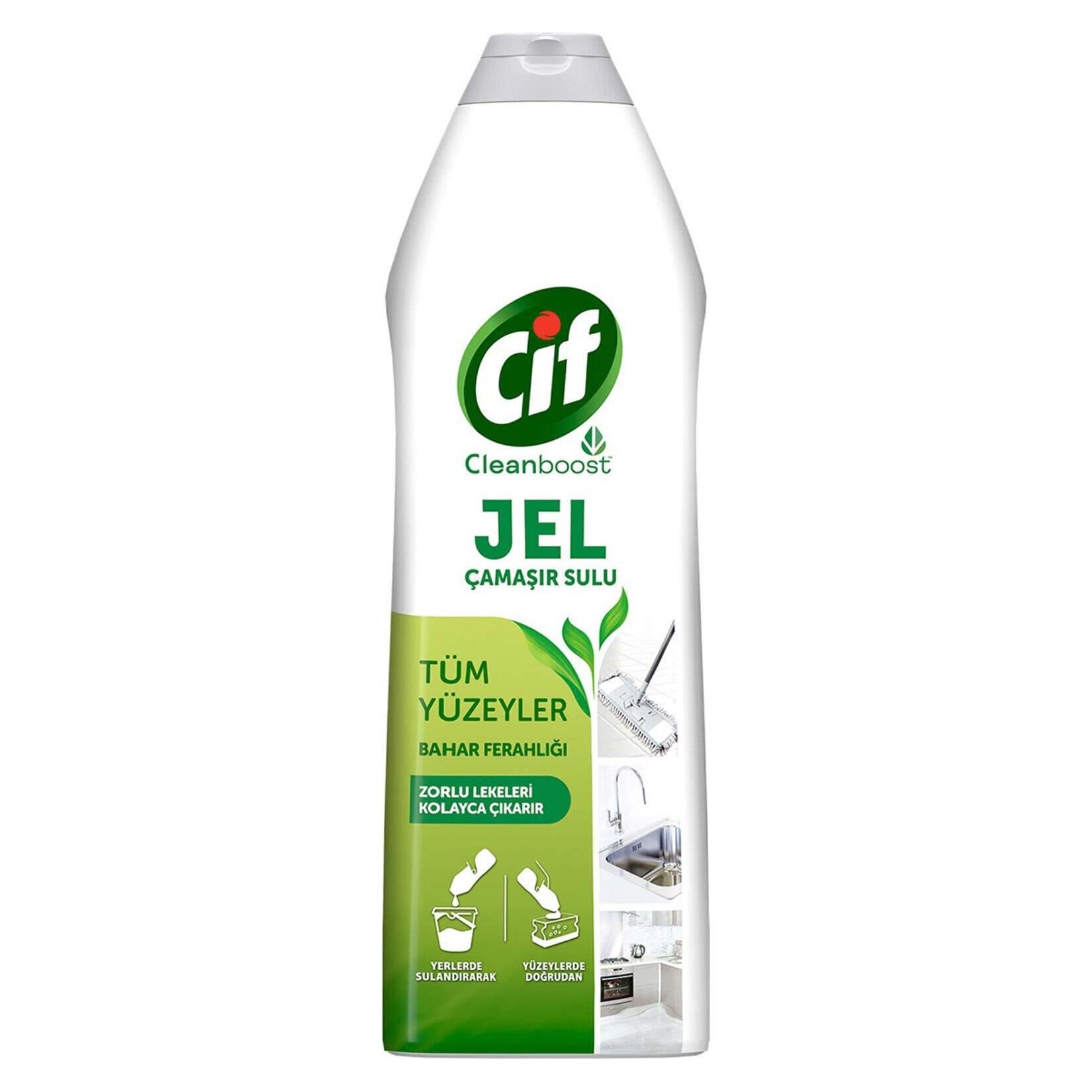 CİF TÜM YÜZEYLER JEL BAHAR FERAHLIĞI 750 ML
