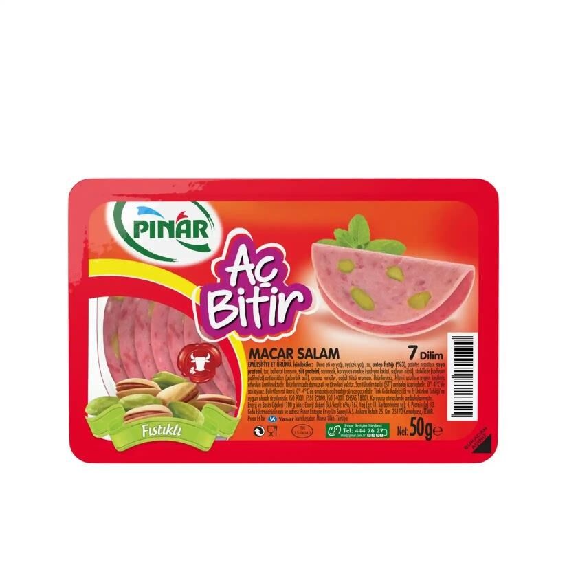 PINAR SALAM AÇ BİTİR MACAR 50 GR