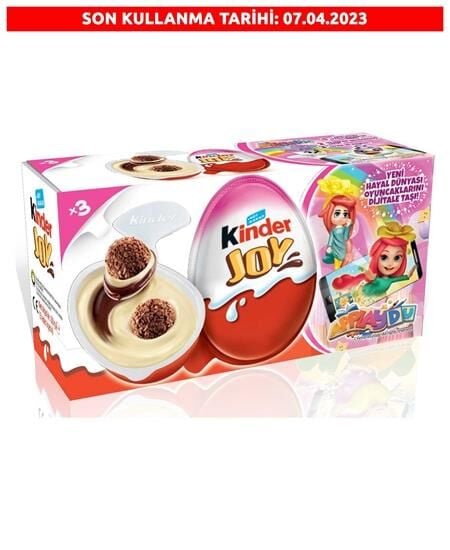 KİNDER JOY KIZ 3'LÜ
