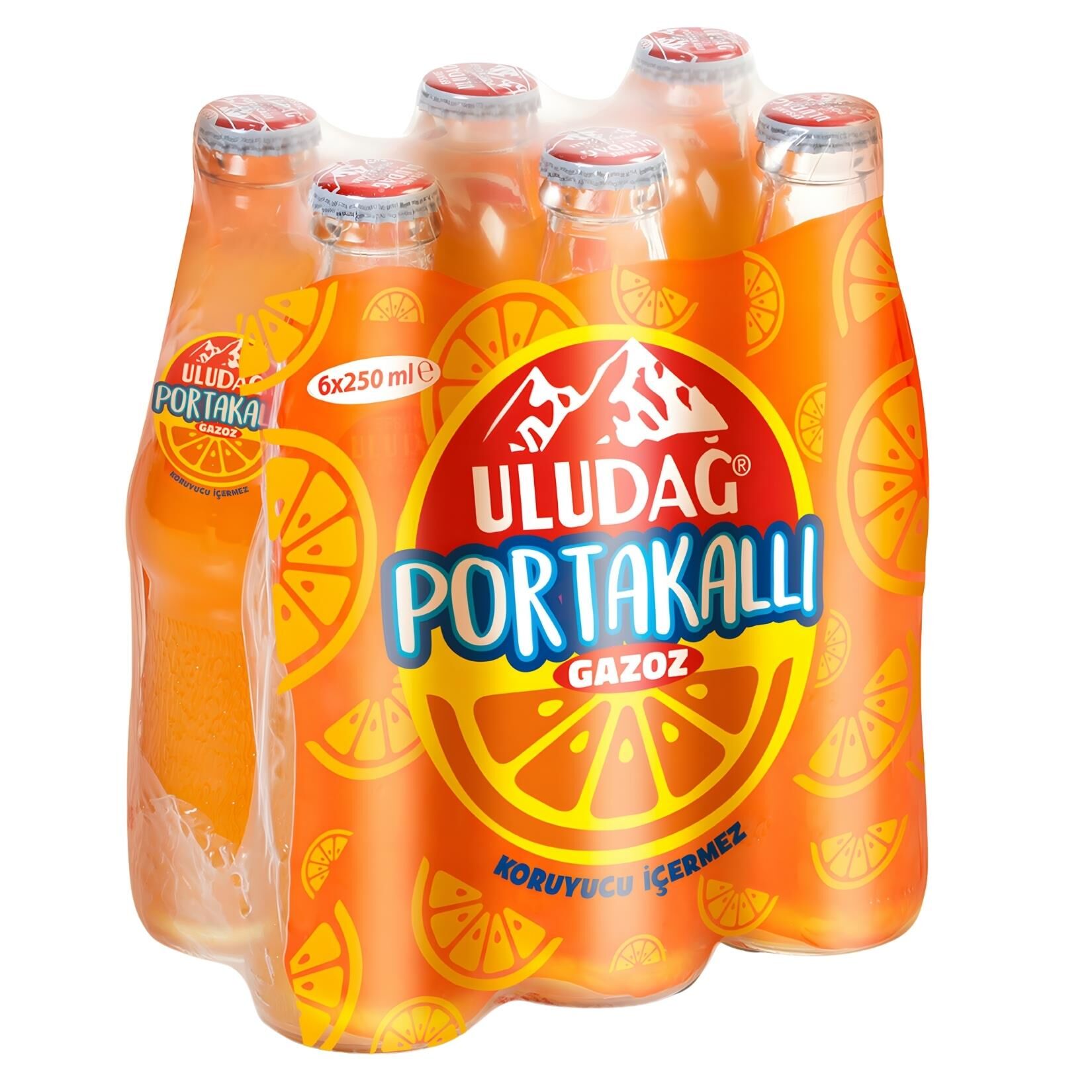 ULUDAĞ PORTAKALLI GAZOZ 250 ML