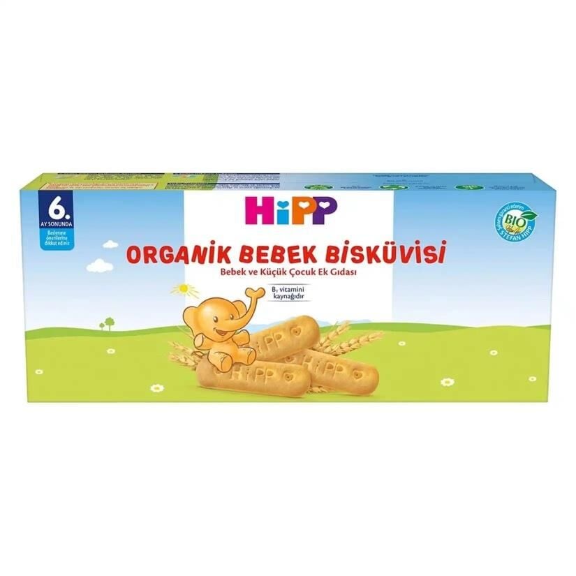HİPP ORG.BEBEK BİSKÜVİSİ 180 GR