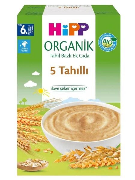 HİPP EK GIDA 5 TAHILLI 200 GR