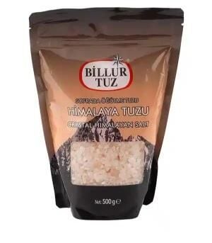 BİLLUR TUZ ÖĞÜTME HİMALAYA TUZU 500 GR
