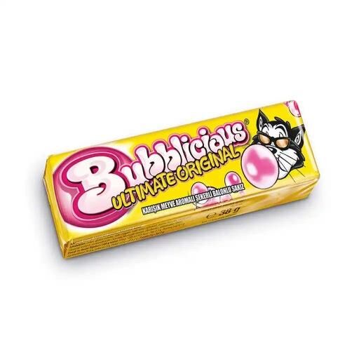BUBBLİCİOUS KARIŞIK MEYVE 38G*18