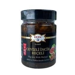 ÜÇEL MEYVELİ CEVİZLİ İNCİR REÇELİ 400 GR