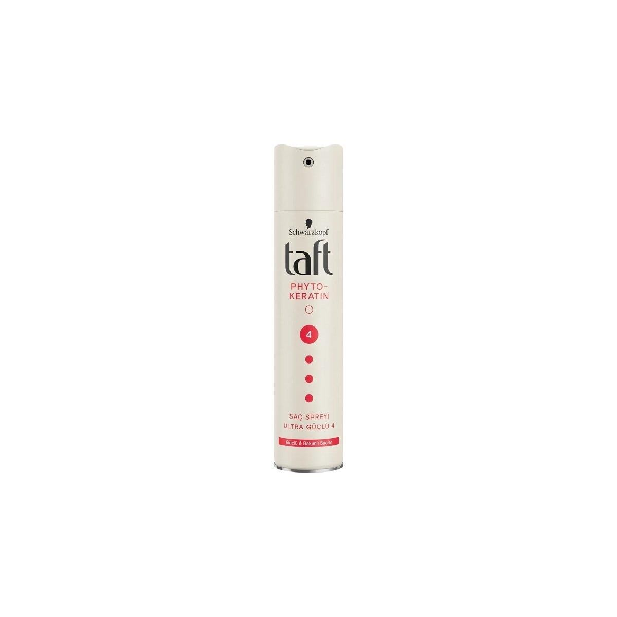 TAFT SAÇ SPREYİ KERATİN  4 NO 250 ML