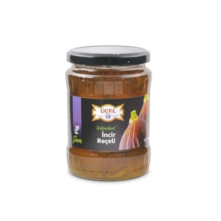ÜÇEL İNCİR REÇELİ CAM 380 GR