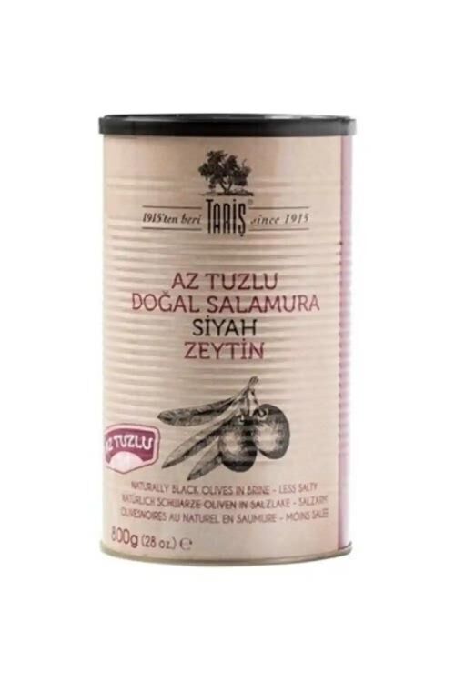 TARİŞ SALAMURA AZ TUZLU SİYAH ZEYTİN 800 GR