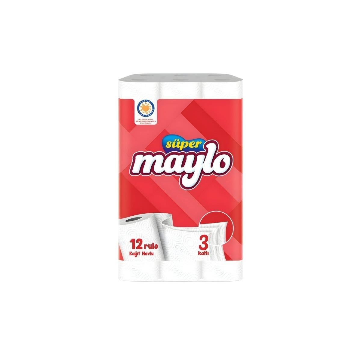 MAYLO KAĞIT HAVLU 12'Lİ