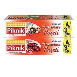 PİKNİK BUZDOLABI POŞETİ  4 AL 3 ÖDE