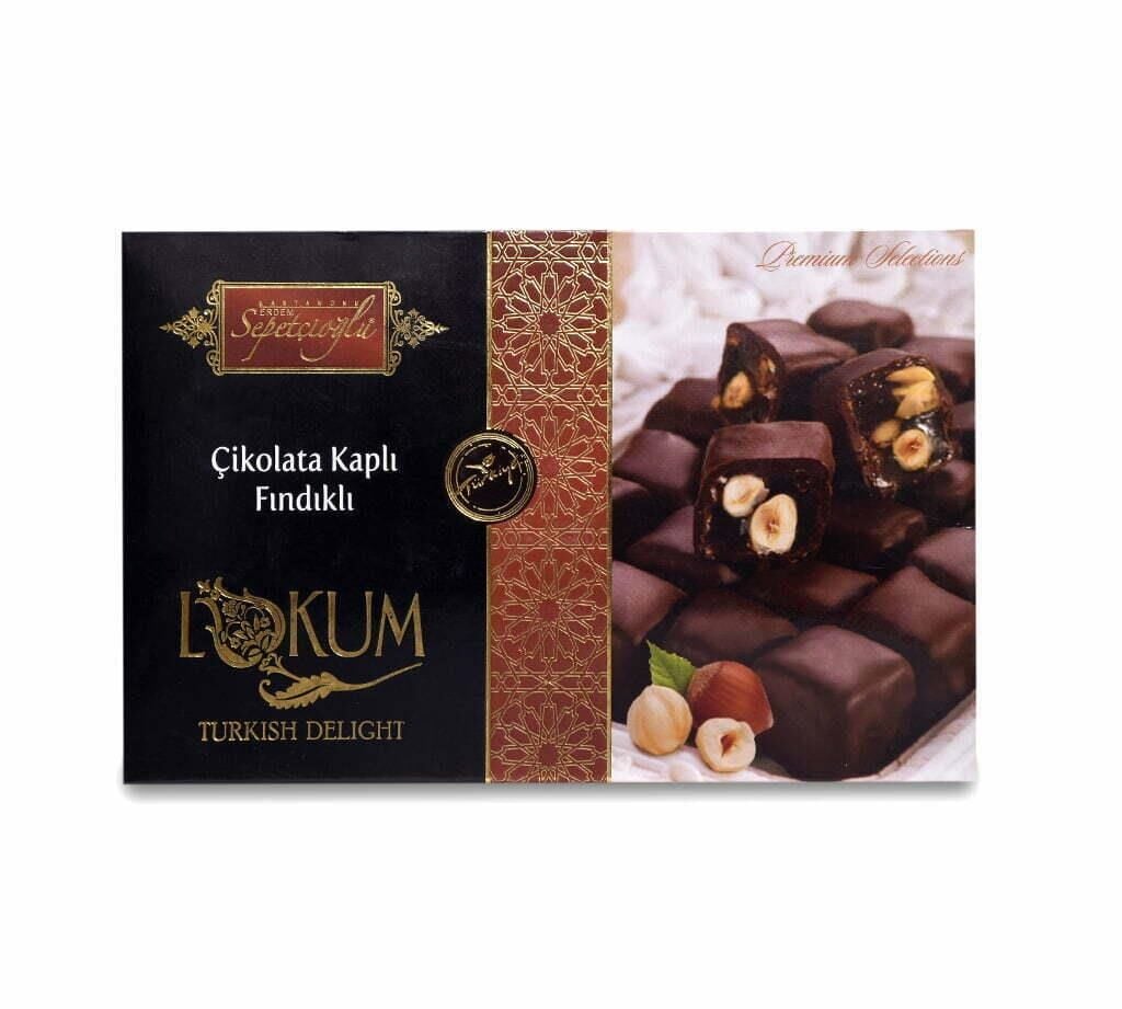 SEPETÇİOĞLU FINDIKLI ÇİKOLATA KAPLI LOKUM 300 GR
