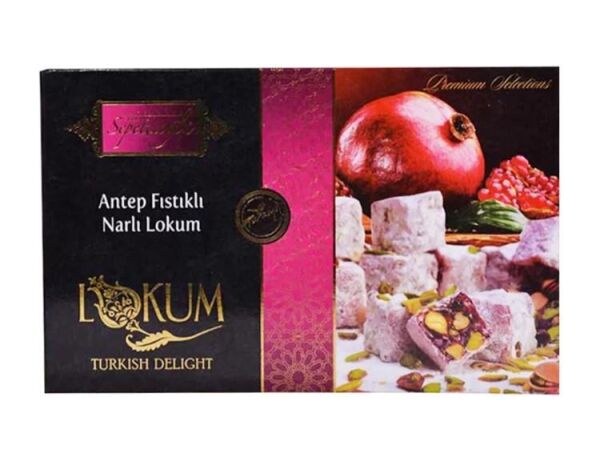SEPETÇİOĞLU ANTEP FISTIKLI-NARLI LOKUM 300 GR