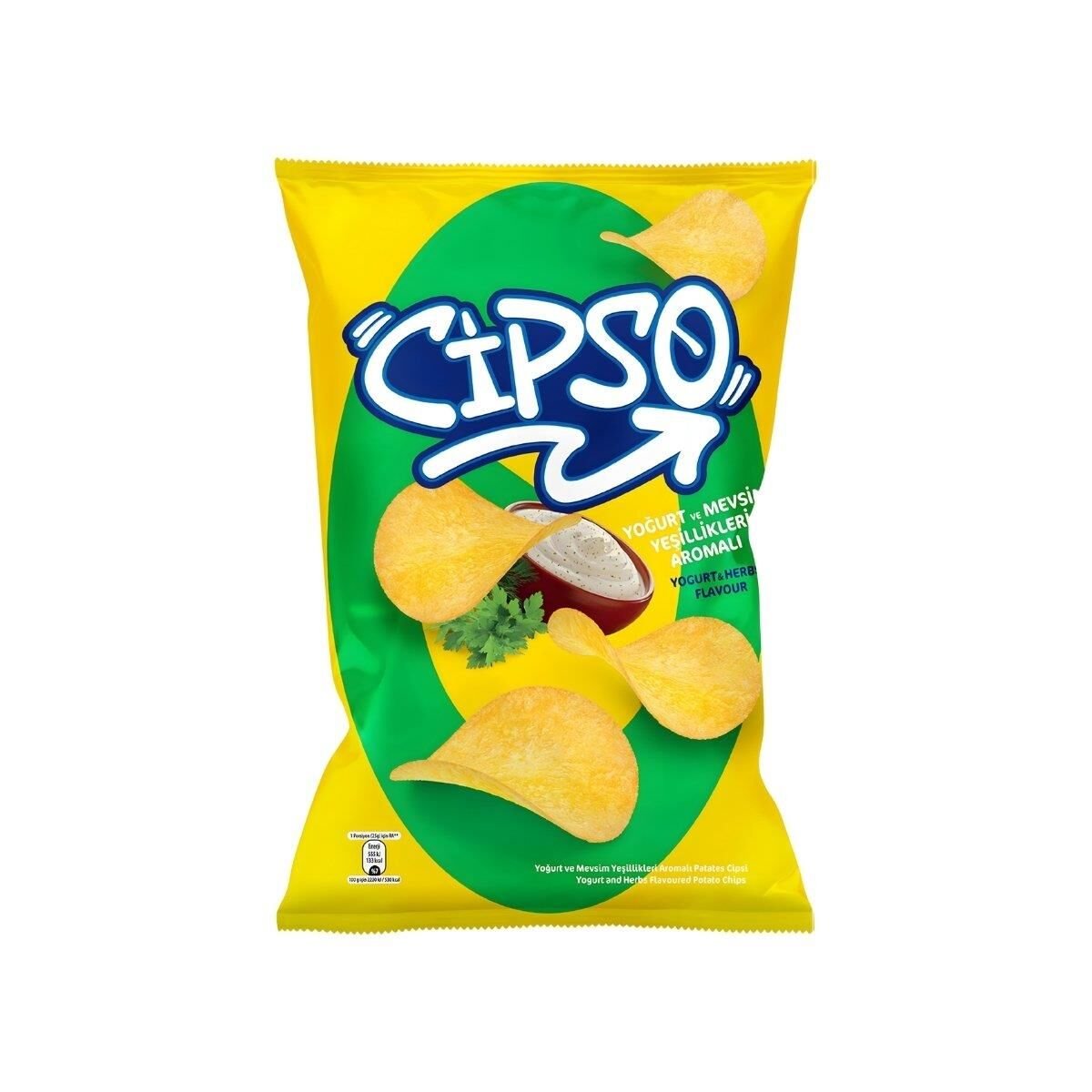 CİPSO YOĞRT-MEVSİM YEŞİLLİKLİ TIRTIKLI 160 GR