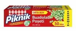 PİKNİK BUZDOLABI POŞETİ ORTA BOY 50 ADET