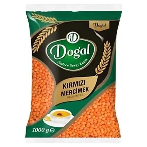 DOĞAL YERLİ KIRMIZI MERCİMEK 1 KG