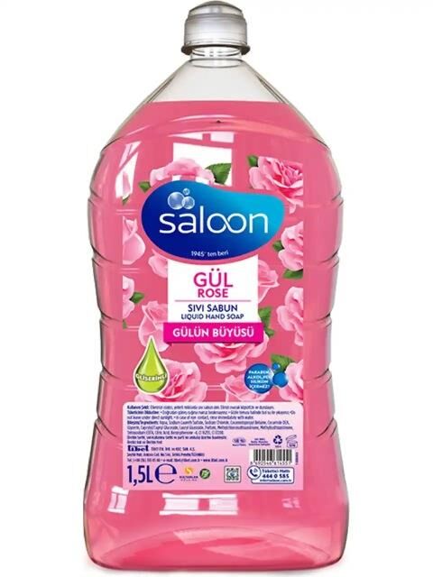SALOON SIVI SABUN GÜL 1,5 LT