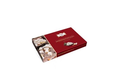 ÜÇEL LOKUM ÇİFTE KAVRULMUŞ FISTIKLI 600 GR