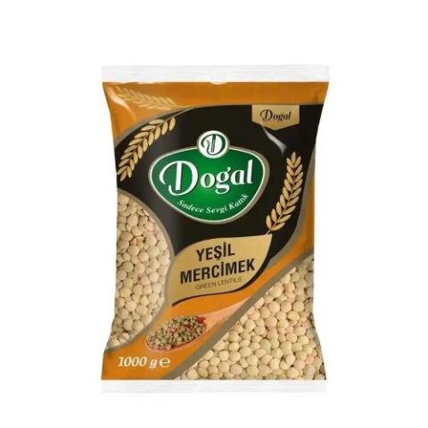 DOĞAL YEŞİL MERCİMEK 1 KG