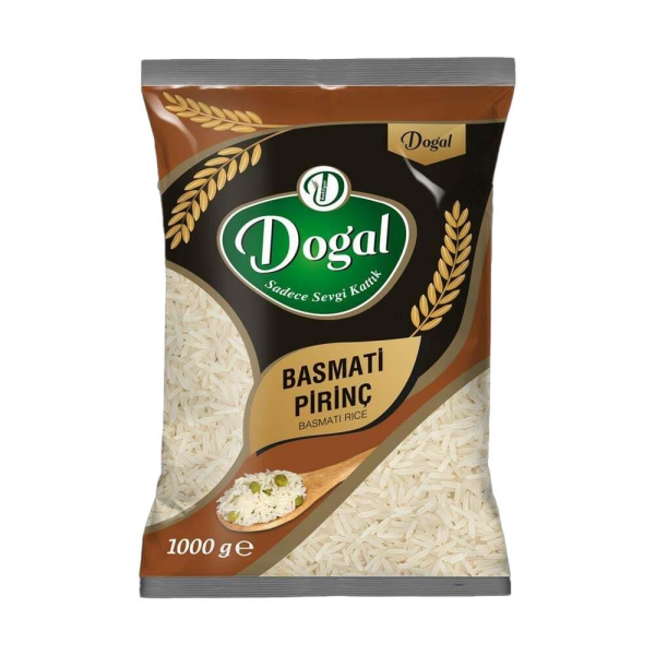 DOĞAL BASMATİ PİRİNÇ 1 KG