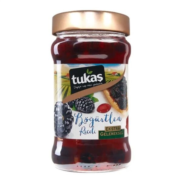 TUKAŞ BÖĞÜRTLEN REÇELİ 380 GR