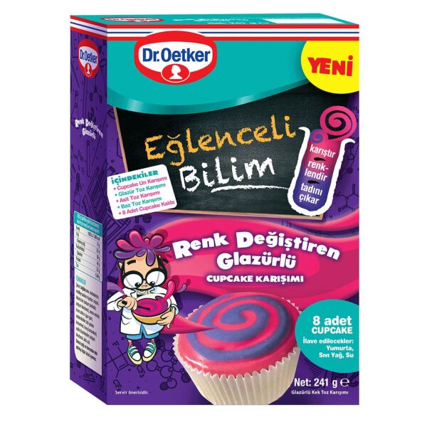 DR.OETKER EĞLENCELİ BİLİM GLAZÜR 241 GR