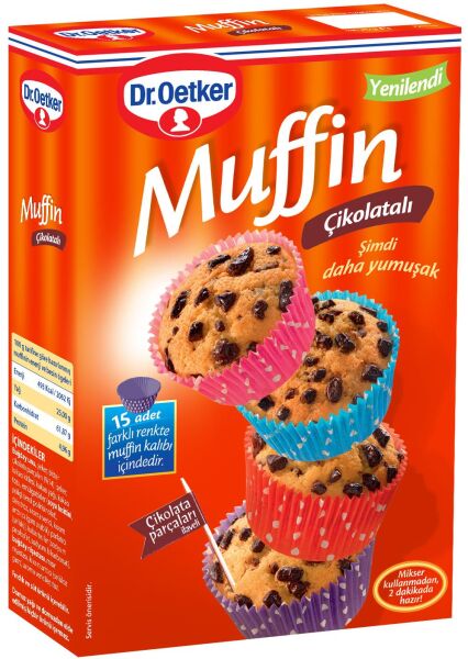 DR.OETKER MUFFİN ÇİKOLATALI 345 GR